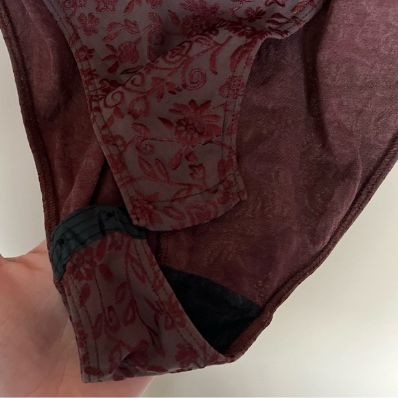 Vintage Papillon Blanc Collared Bodysuit - Picture 7 of 8